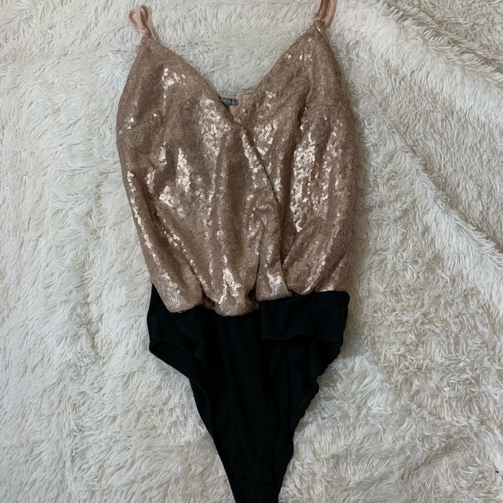 Sequins bodysuit